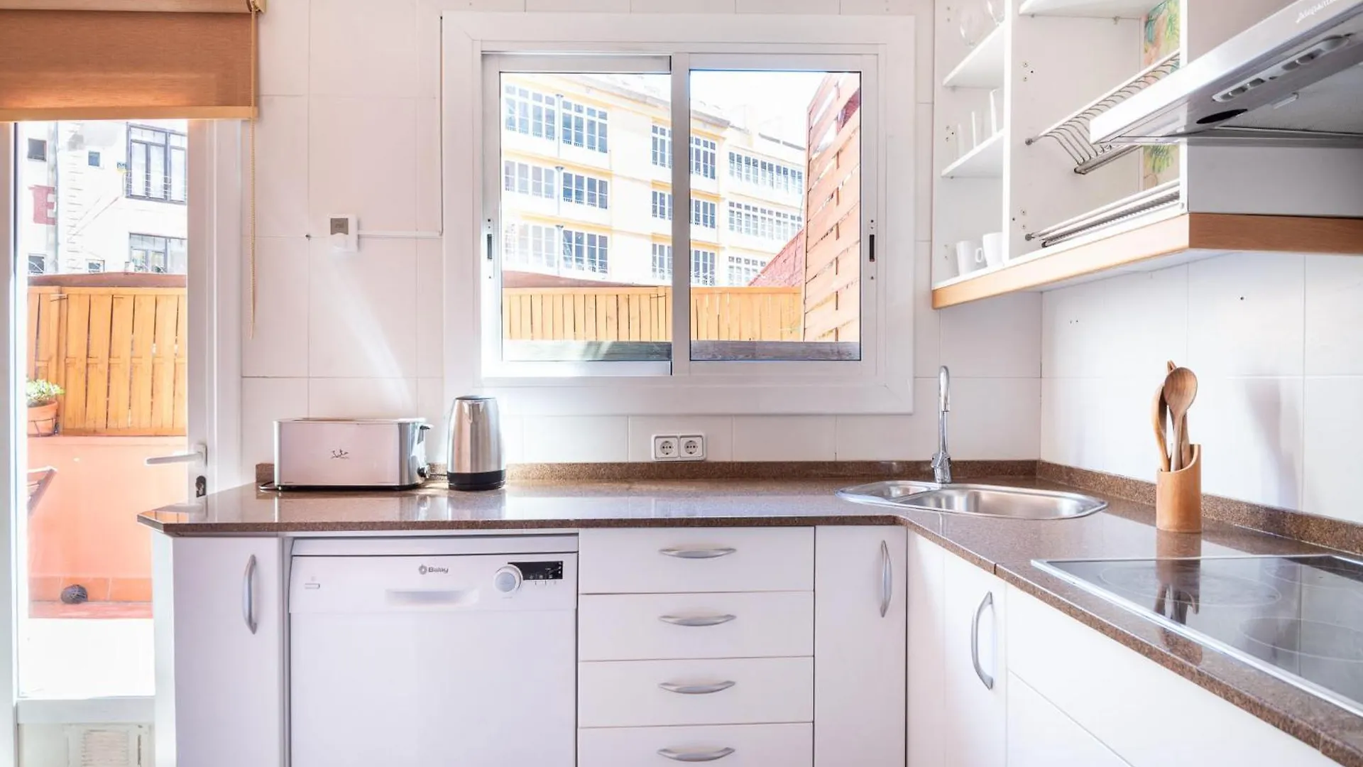Spacious & Sunny Apt With Terrace In The City Center Barcelona Spain